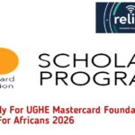 Guide to Apply For UGHE Mastercard Foundation Scholarship For Africans 2026