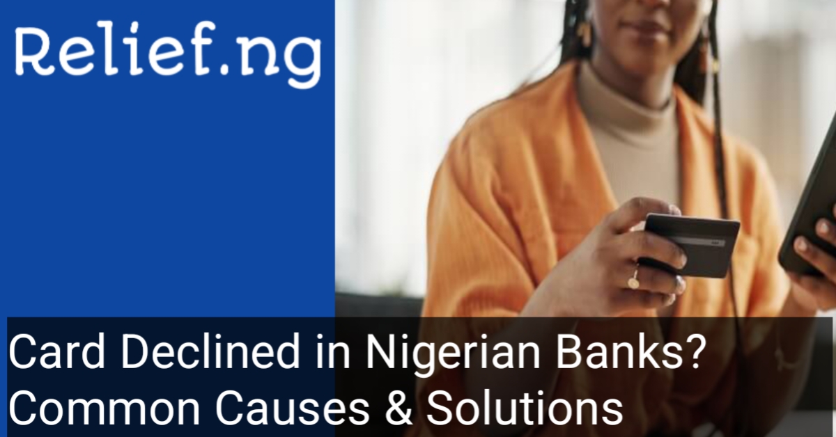 How to fix a declined debit card online