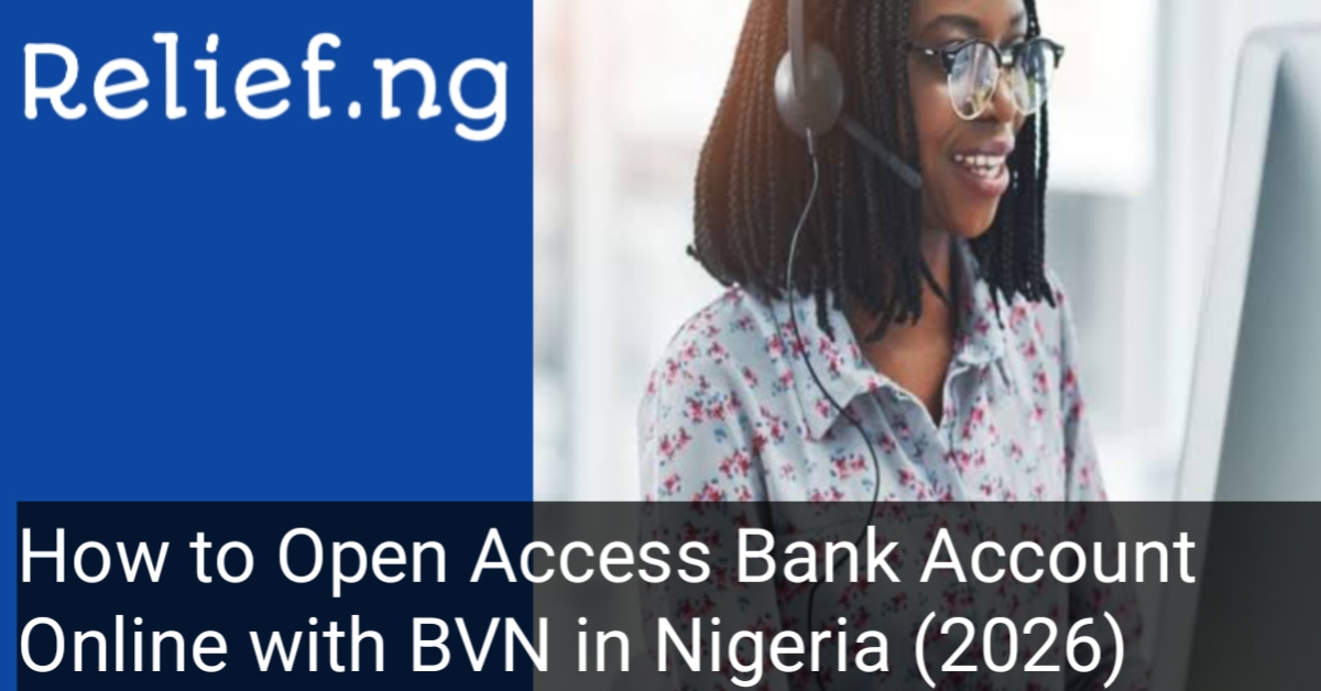 How to open Access bank account online with BVN