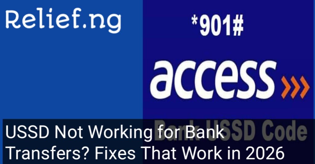 How to unblock my Access Bank USSD code