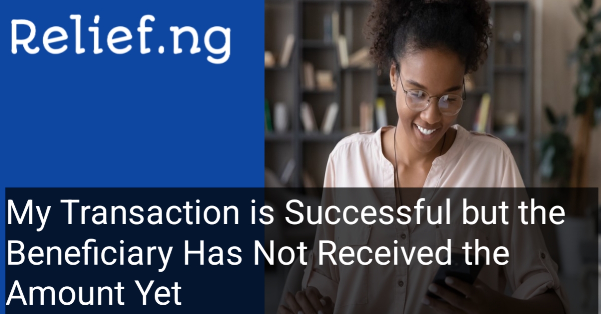 money transferred but not received