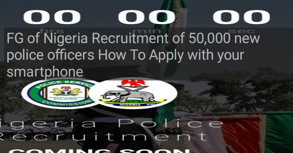 police recruitment portal 2025